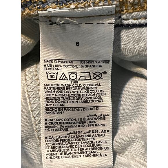 Old Navy OG Loose Jeans Womens 6 High-Rise Stretch Denim Retro 90s Skater‎ Baggy - Picture 6 of 8